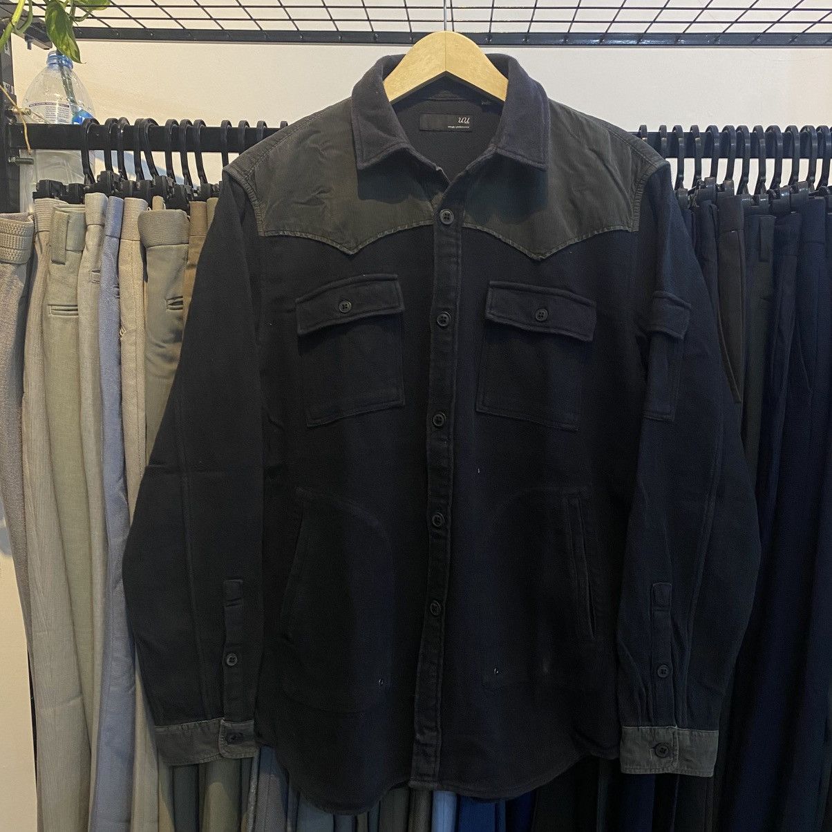 Japanese Brand Uniqlo/undercover heavy weight flannelshirt western style Size US L / EU 52-54 / 3 - 3 Thumbnail