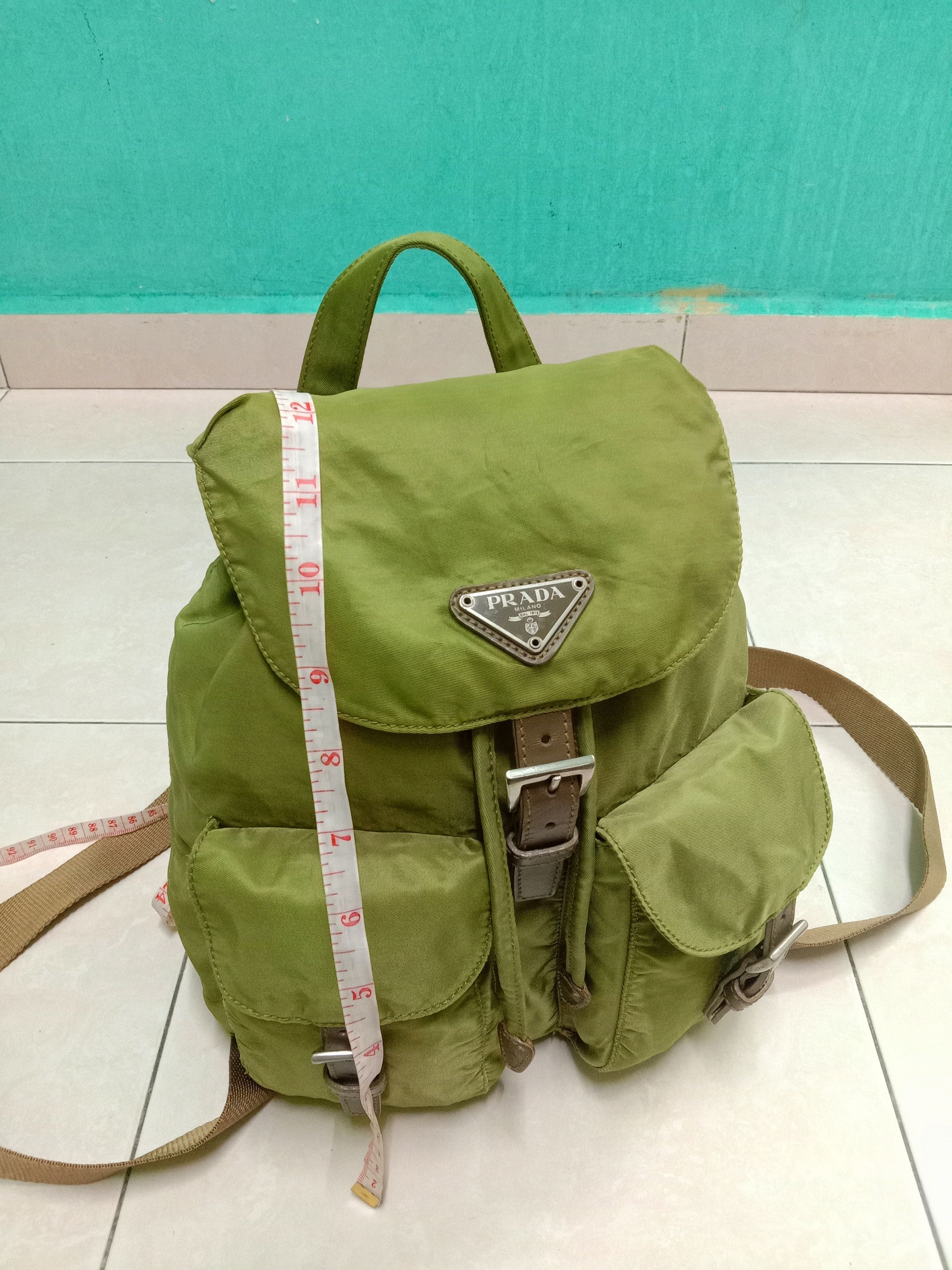 Prada Authentic Prada Small Size Nylon Backpack Size ONE SIZE - 11 Thumbnail