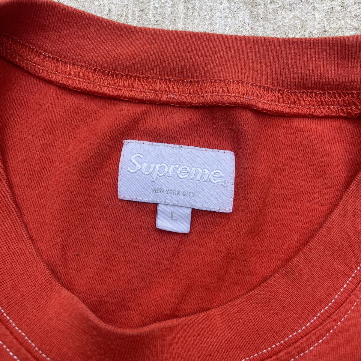 Supreme ORANGE 2016 SUPREME 104 FOOTBALL TOP Size US L / EU 52-54 / 3 - 4 Thumbnail