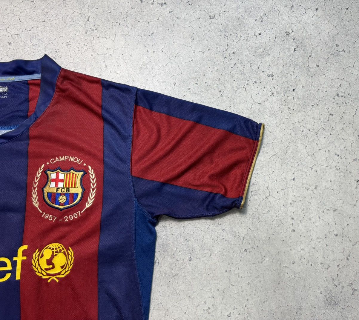 Nike Nike FC Barcelona 2007/2008 Vintage Soccer Jersey Size US M / EU 48-50 / 2 - 5 Thumbnail