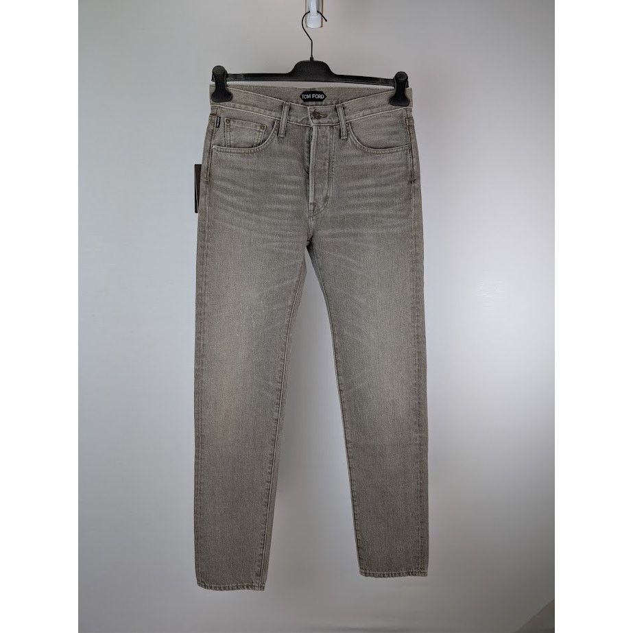 Tom Ford o1rshd1 Denim Jeans in Khaki Size US 30 / EU 46 - 2 Thumbnail
