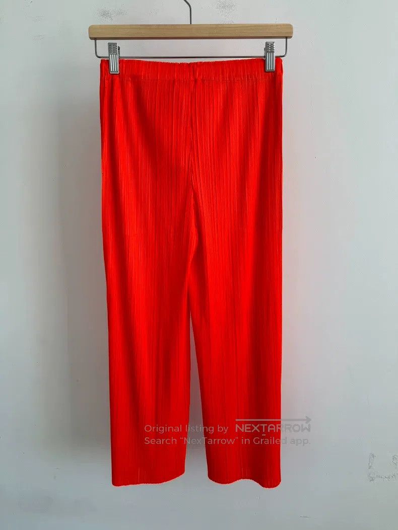 Issey Miyake Issey Miyake Red Pants Size 25" / US 0 / IT 36 - 2 Thumbnail