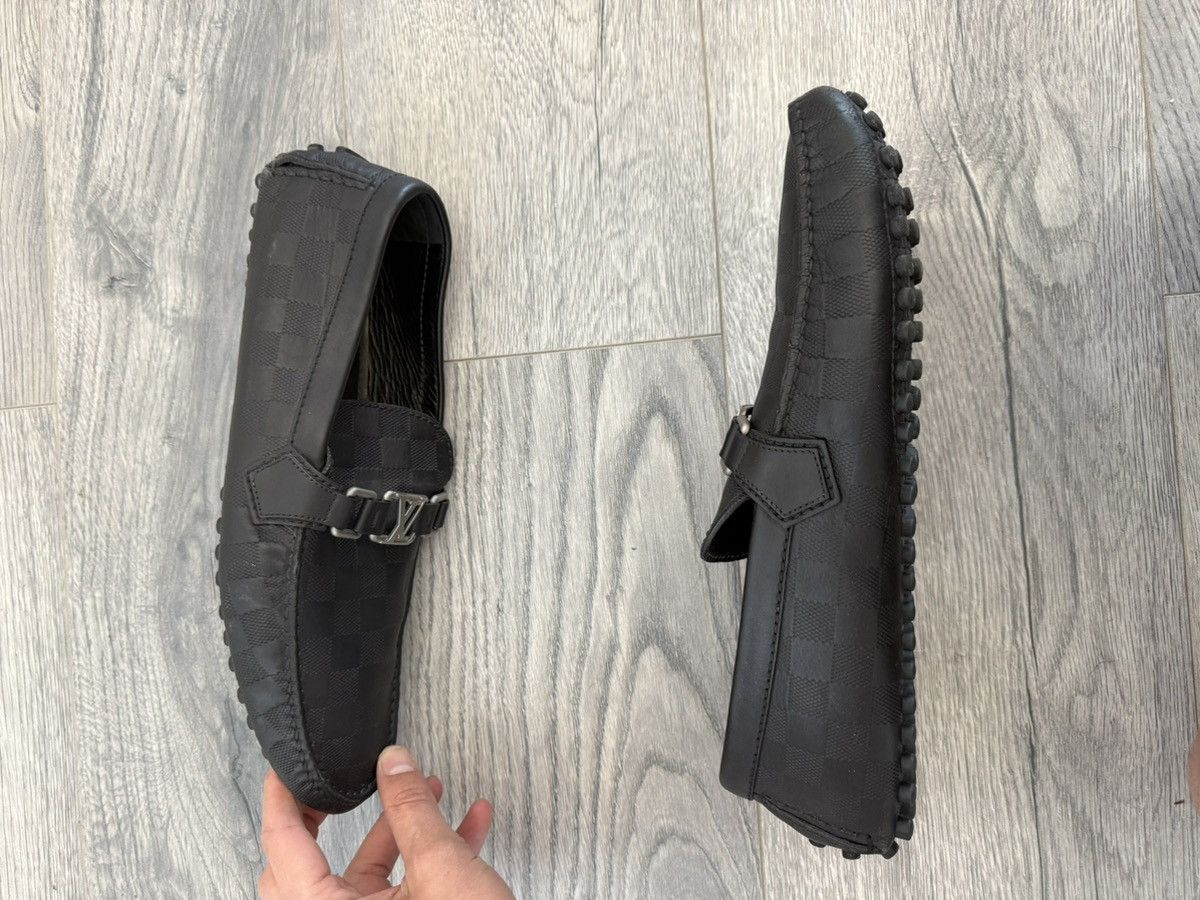 Louis Vuitton Louis Vuitton Damier Loafers with Silver LV Bit Size US 9 / EU 42 - 5 Thumbnail