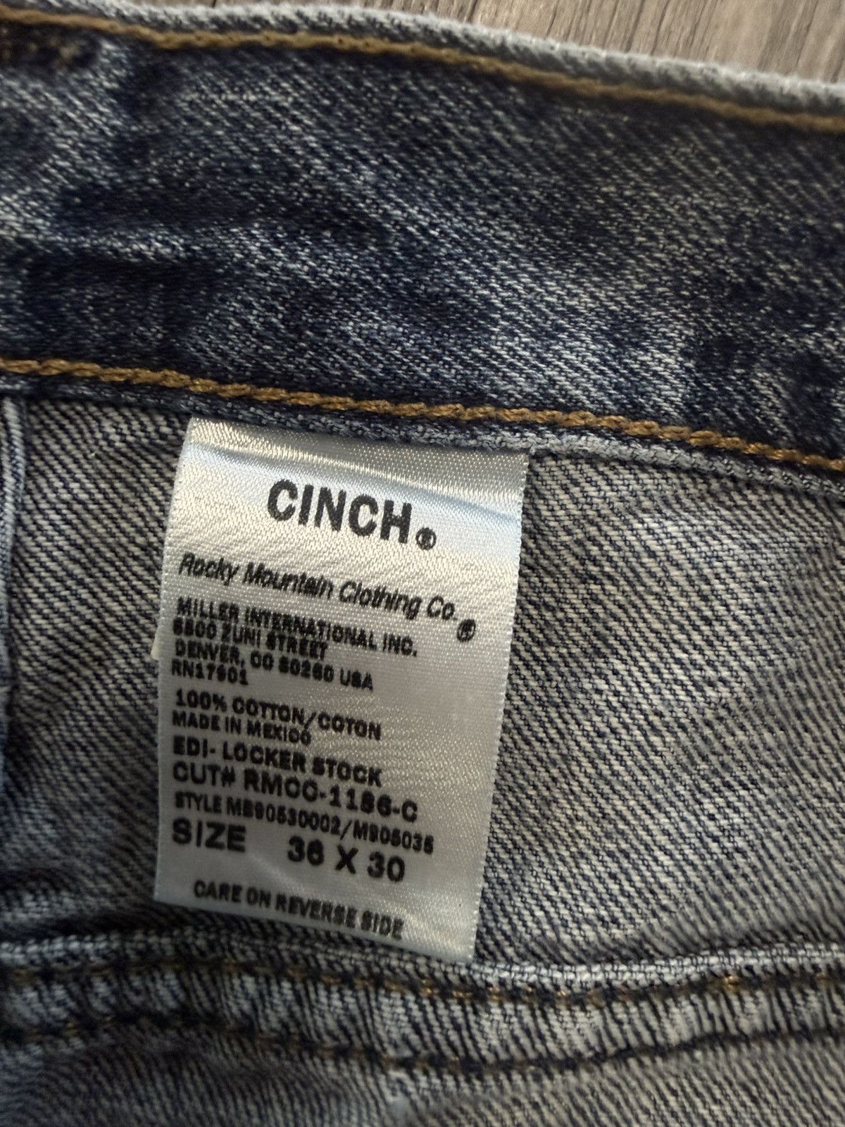 CINCH Cinch Denim Jeans Size US 36 / EU 52 - 3 Thumbnail