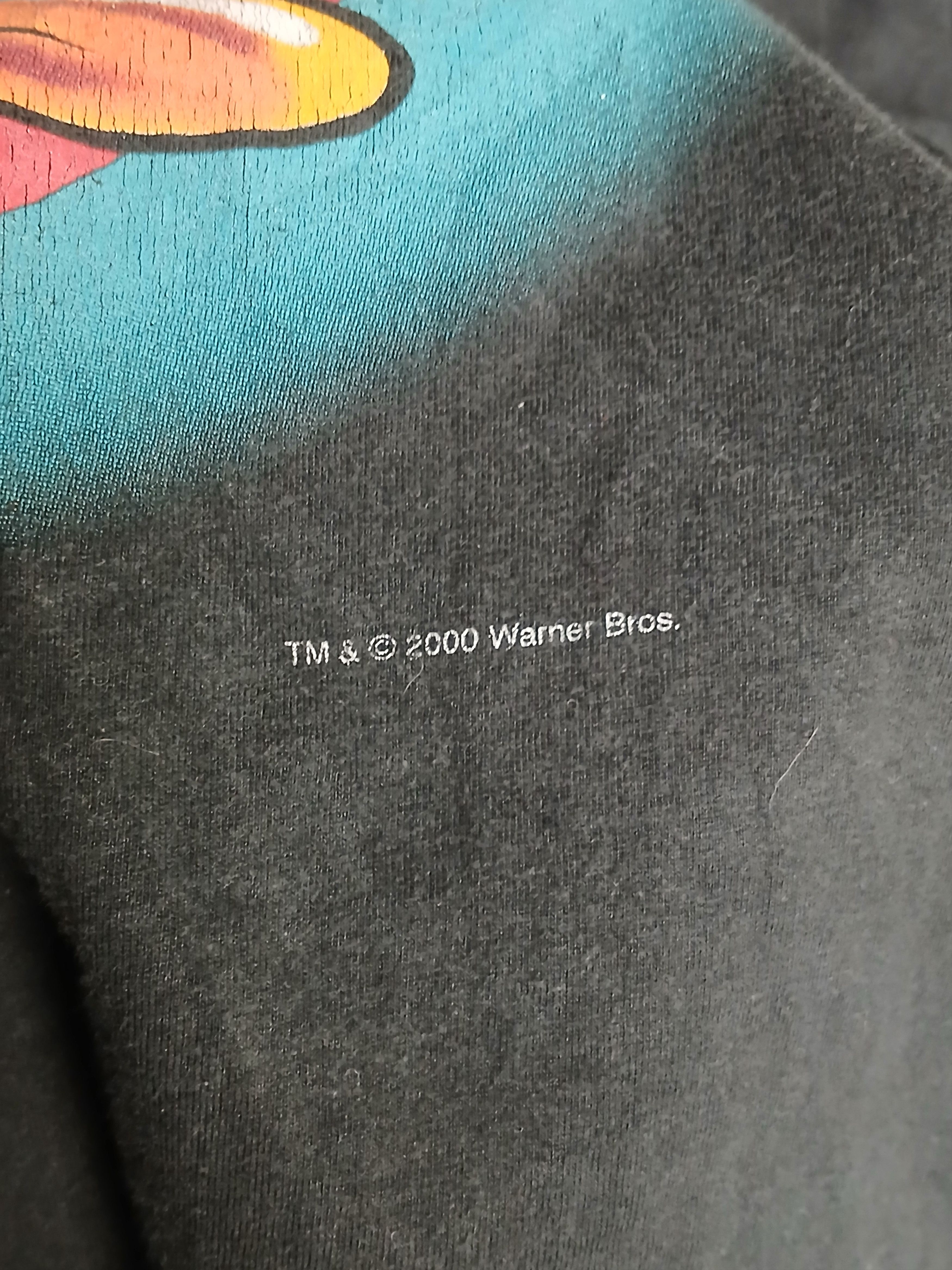 Cartoon Network × Vintage × Warner Bros Vintage 2000 Looney Tunes Daffy Duck T-Shirt Size US M / EU 48-50 / 2 - 4 Thumbnail