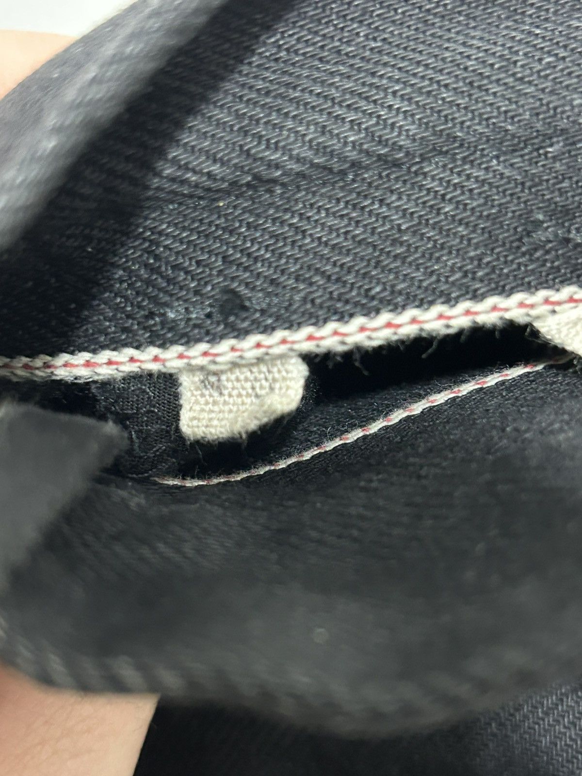 Leopold Bossert Leopold Bossert Selvedge Overlock J Cut Denim Size US 31 - 7 Thumbnail