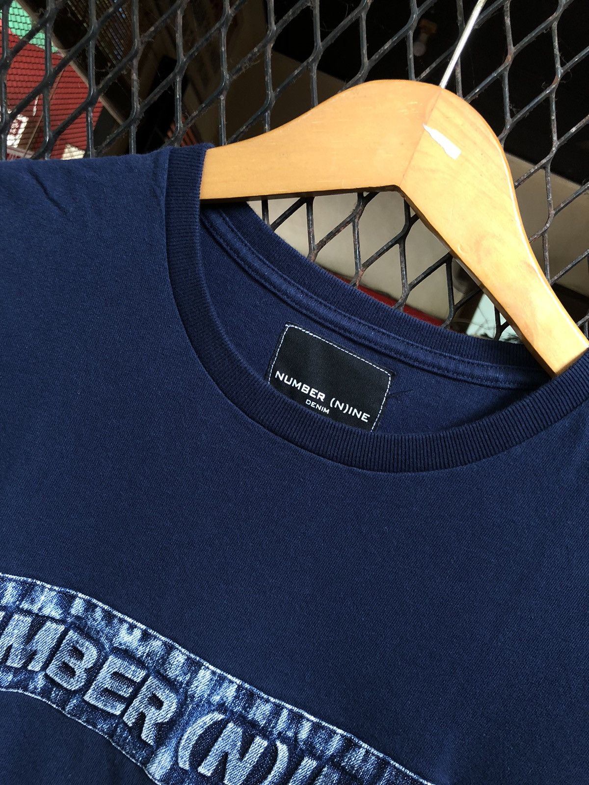 Japanese Brand × Number (N)ine NUMBER NINE DENIM SHIRT LOGO BOX DESIGN Size US M / EU 48-50 / 2 - 5 Thumbnail