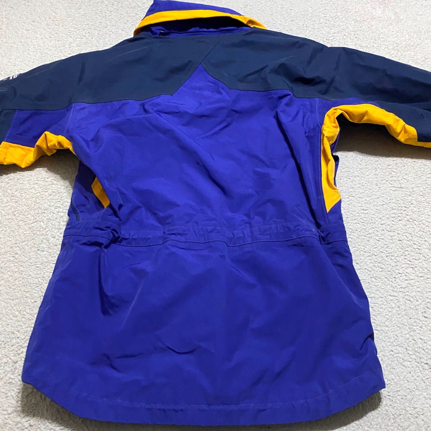 Vintage Columbia Jacket Windbreaker - Womens M Blue Full Zip Omni Tech Pockets Waterproof Casual Travel Workwear 90s Theme Mens? Size M / US 6-8 / IT 42-44 - 2 Thumbnail