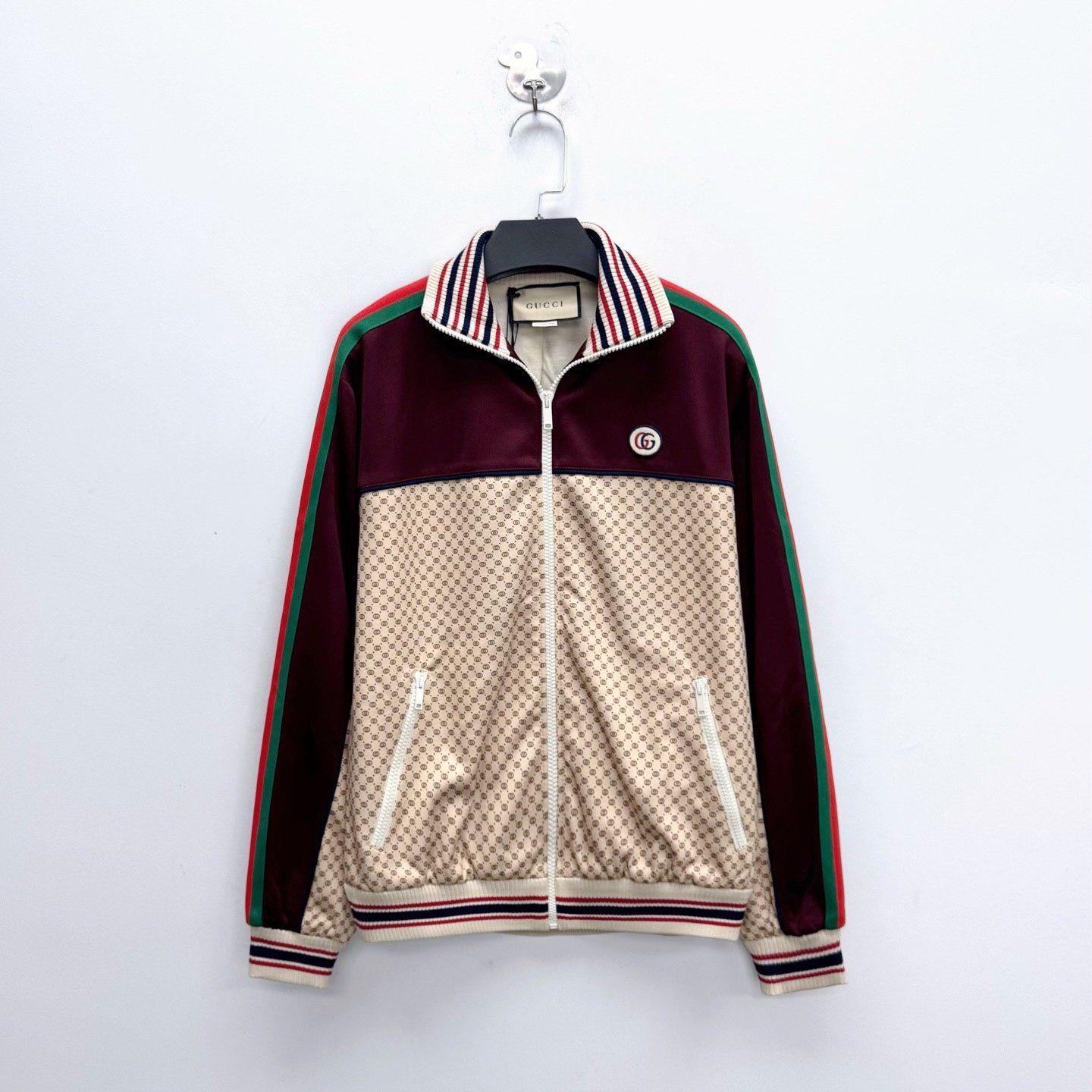 Gucci FW19 Manifesto Mask Hoodie - Green FEATURED ON RUNWAY | Grailed