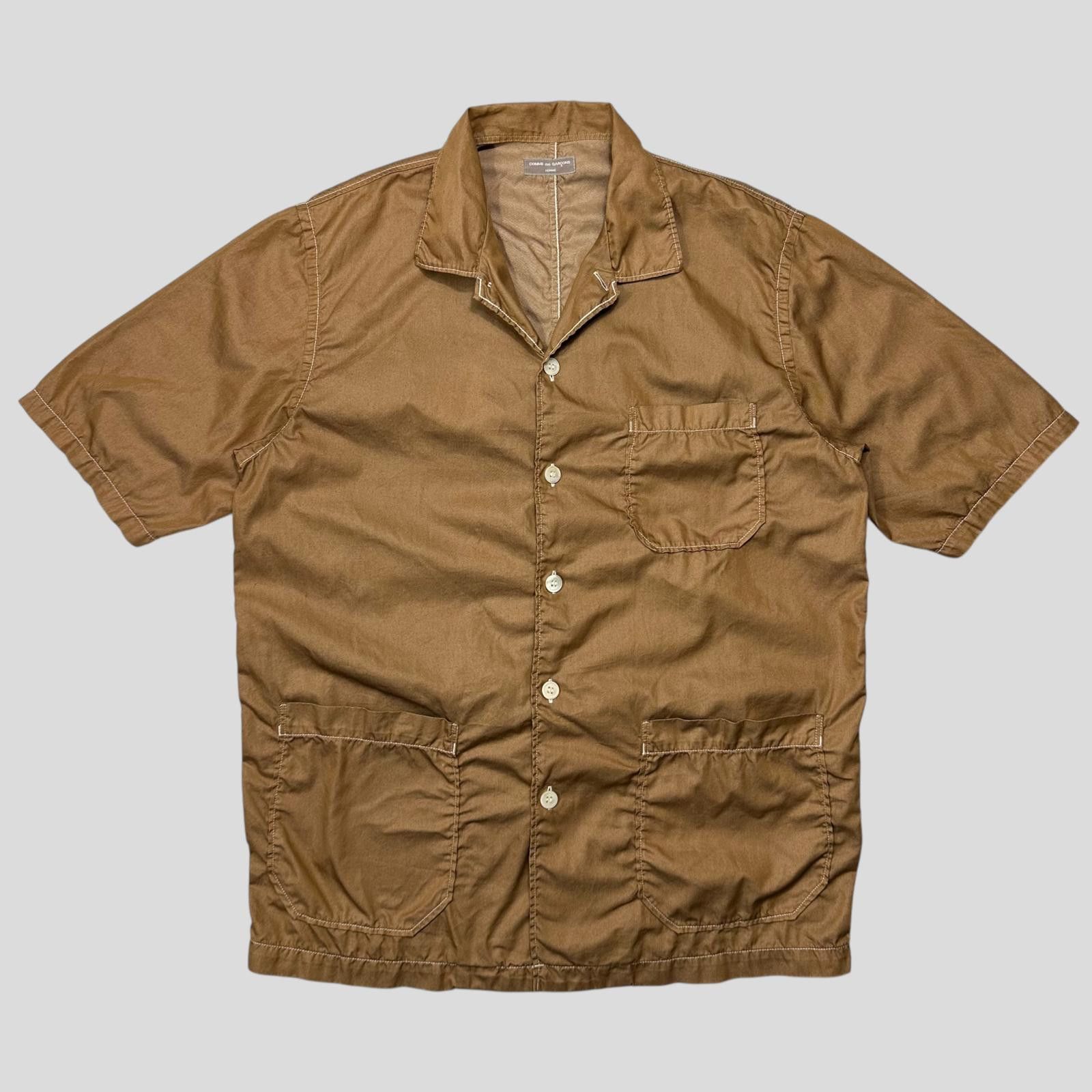 Comme des Garcons Comme Des Garçons Homme 2001 Iridescent Cargo Shirt - M/L Size US M / EU 48-50 / 2 - 1 Thumbnail