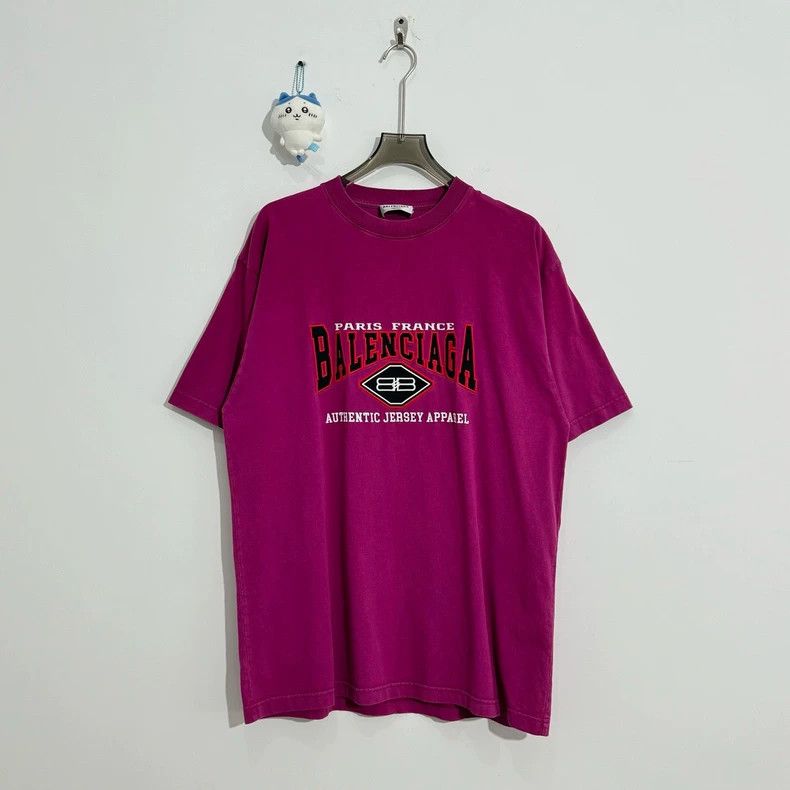 Balenciaga Rose Bat Short Sleeves