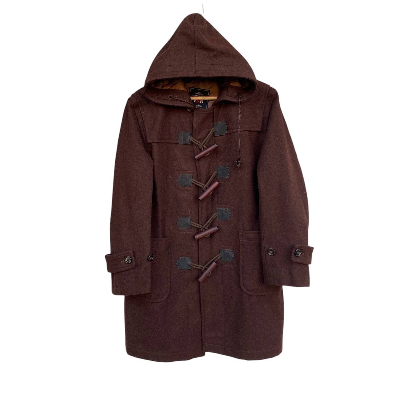 Japanese Brand Vintage 80s/90s VAN Jacket Kensuke Ishizu Wool Duffle Coat Size US M / EU 48-50 / 2 - 2 Thumbnail