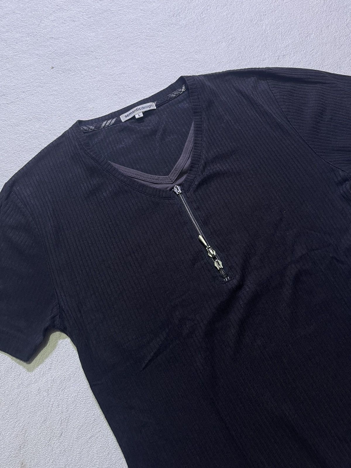 Japanese Brand Y2K SEMANTIC DESIGN short sleeve tshirt Size US M / EU 48-50 / 2 - 2 Thumbnail
