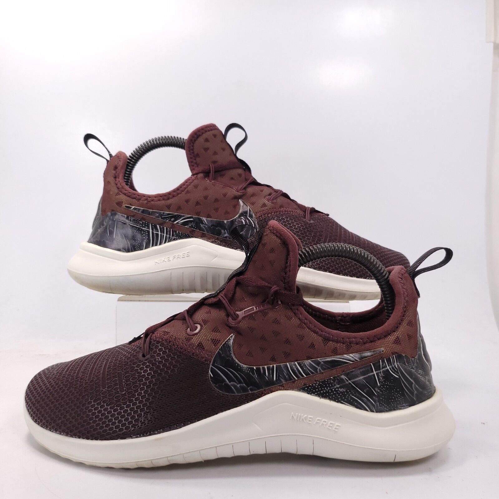 Nike Nike Free TR 8 Shoe Womens Size 8 AH0709-600 Burgundy White Size US 8 / IT 38 - 5 Thumbnail