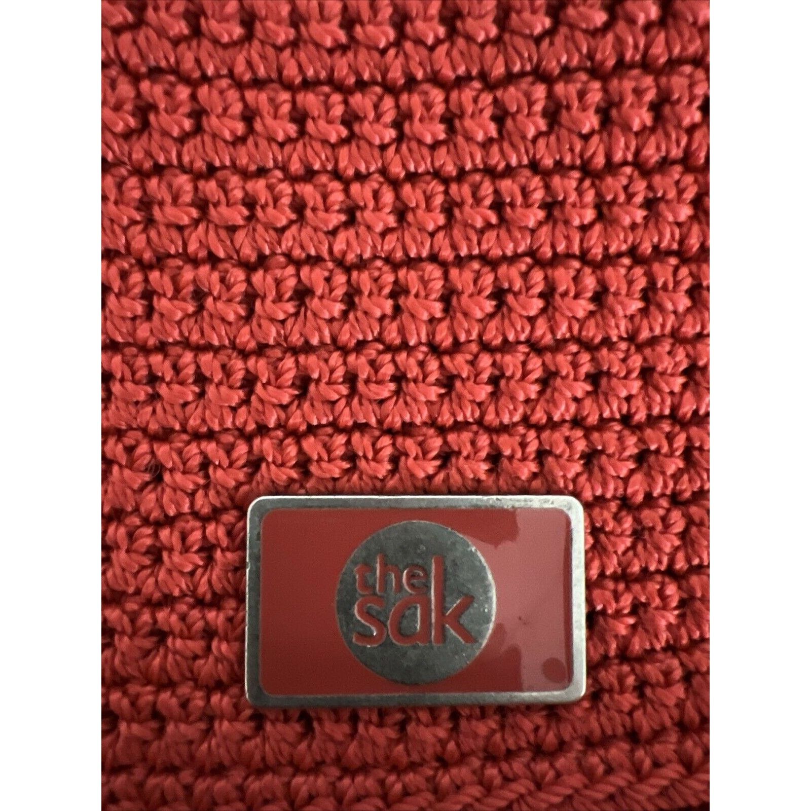 The Sak The Sak red crochet Medium Size shoulder bag purse Size ONE SIZE - 3 Thumbnail