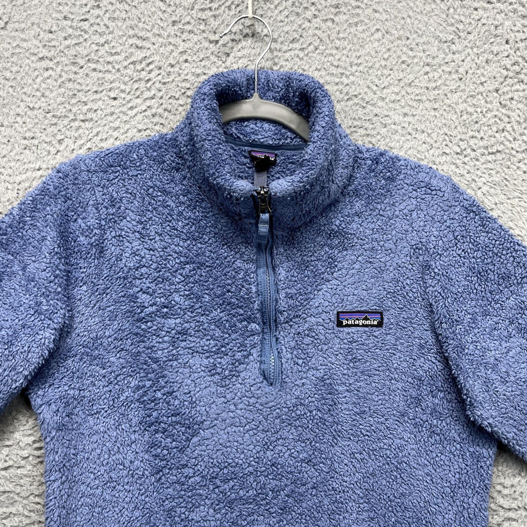 Patagonia Patagonia Los Gatos 1/4-Zip Pullover Jacket Womens Medium Blue Fleece Sherpa Size M / US 6-8 / IT 42-44 - 3 Thumbnail