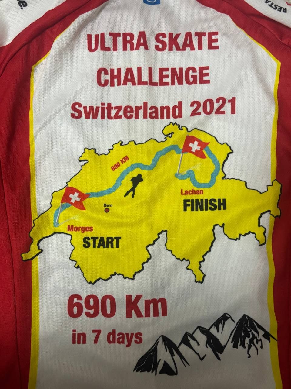 Vintage Rare Ultra Skate Challenge Switzerland 2021 Event Jersey Size US L / EU 52-54 / 3 - 14 Thumbnail