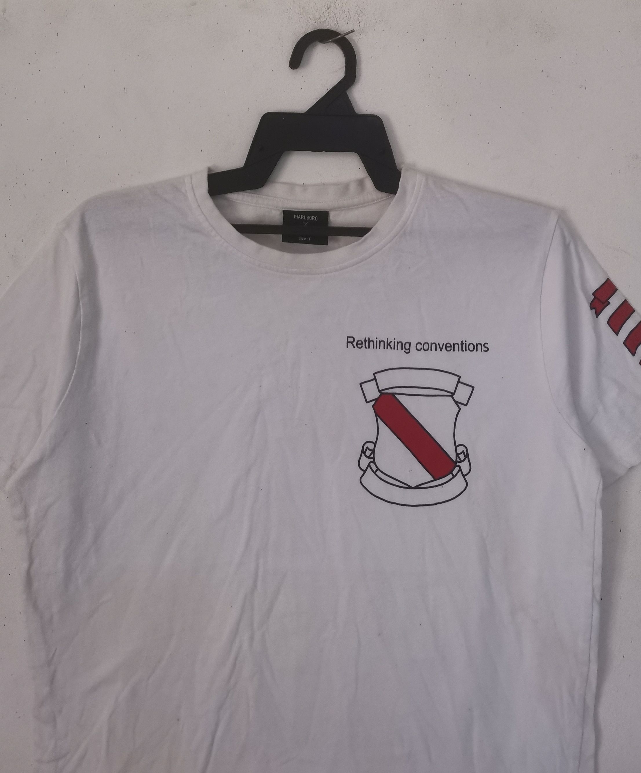 Marlboro × Number (N)ine Rare Number nine X marlboro t-shirt nice design Size US L / EU 52-54 / 3 - 2 Thumbnail