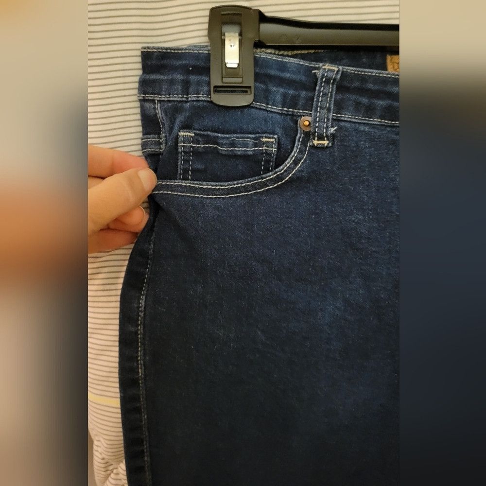 Other Blue Turtle Size 11 Denim Jeans Skinny Stretch Jeans Size 32" / US 10 / IT 46 - 2 Thumbnail