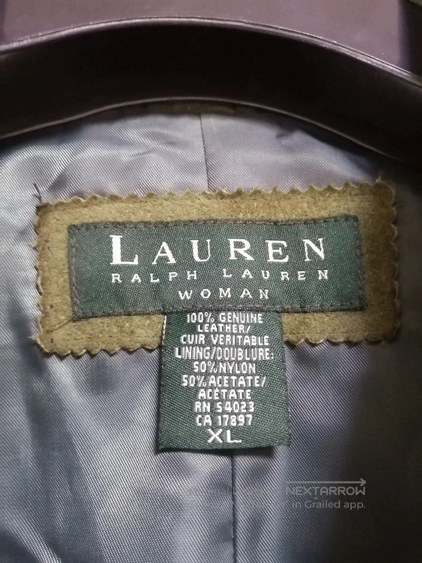 Polo Ralph Lauren Vintage Ralph Lauren Leather Blazer. Size XL / US 12-14 / IT 48-50 - 6 Thumbnail