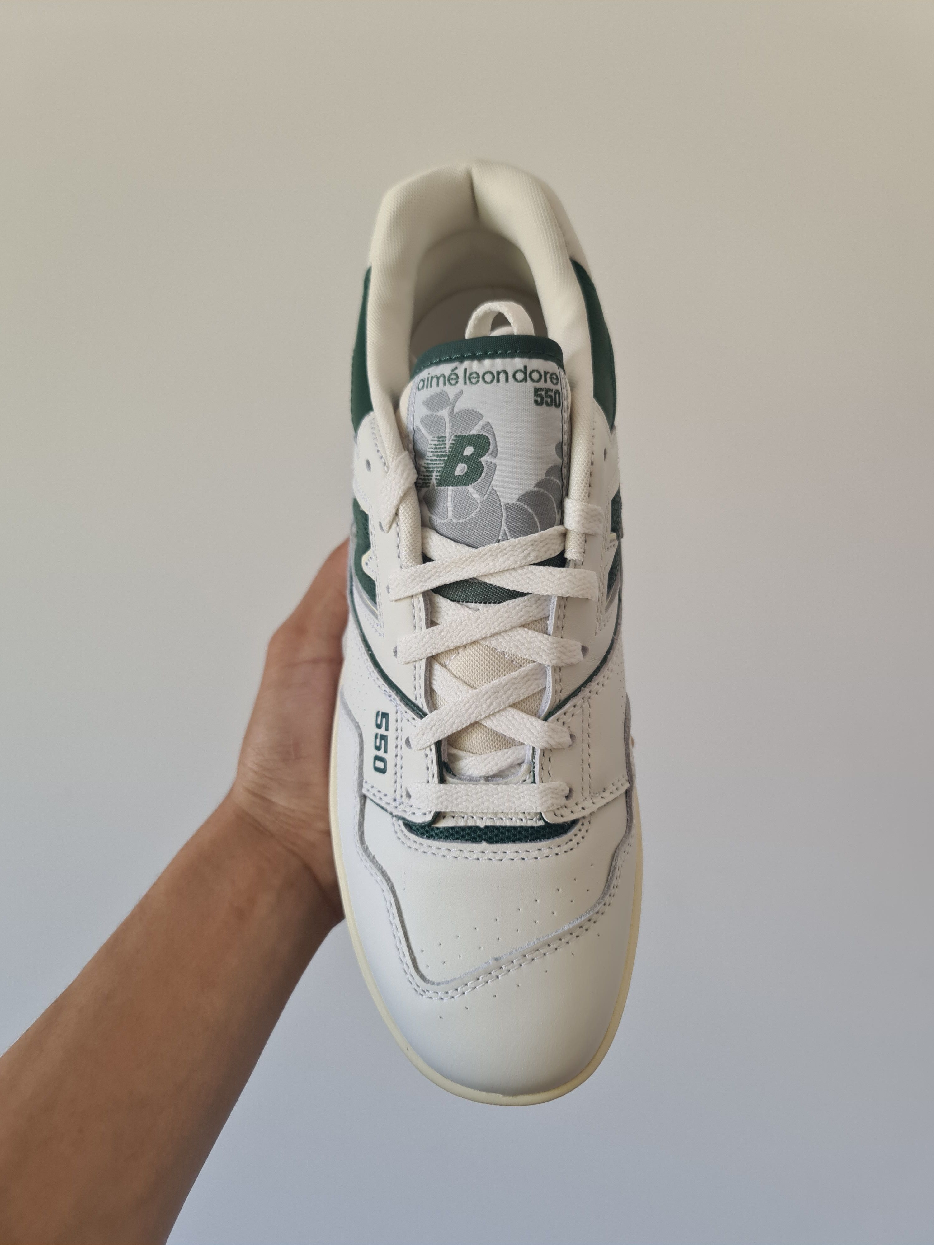 Aime Leon Dore × New Balance 👟 New Balance x Aime Leon Dore 550 "White Green" 👟 Size US 8.5 / EU 41-42 - 9 Thumbnail