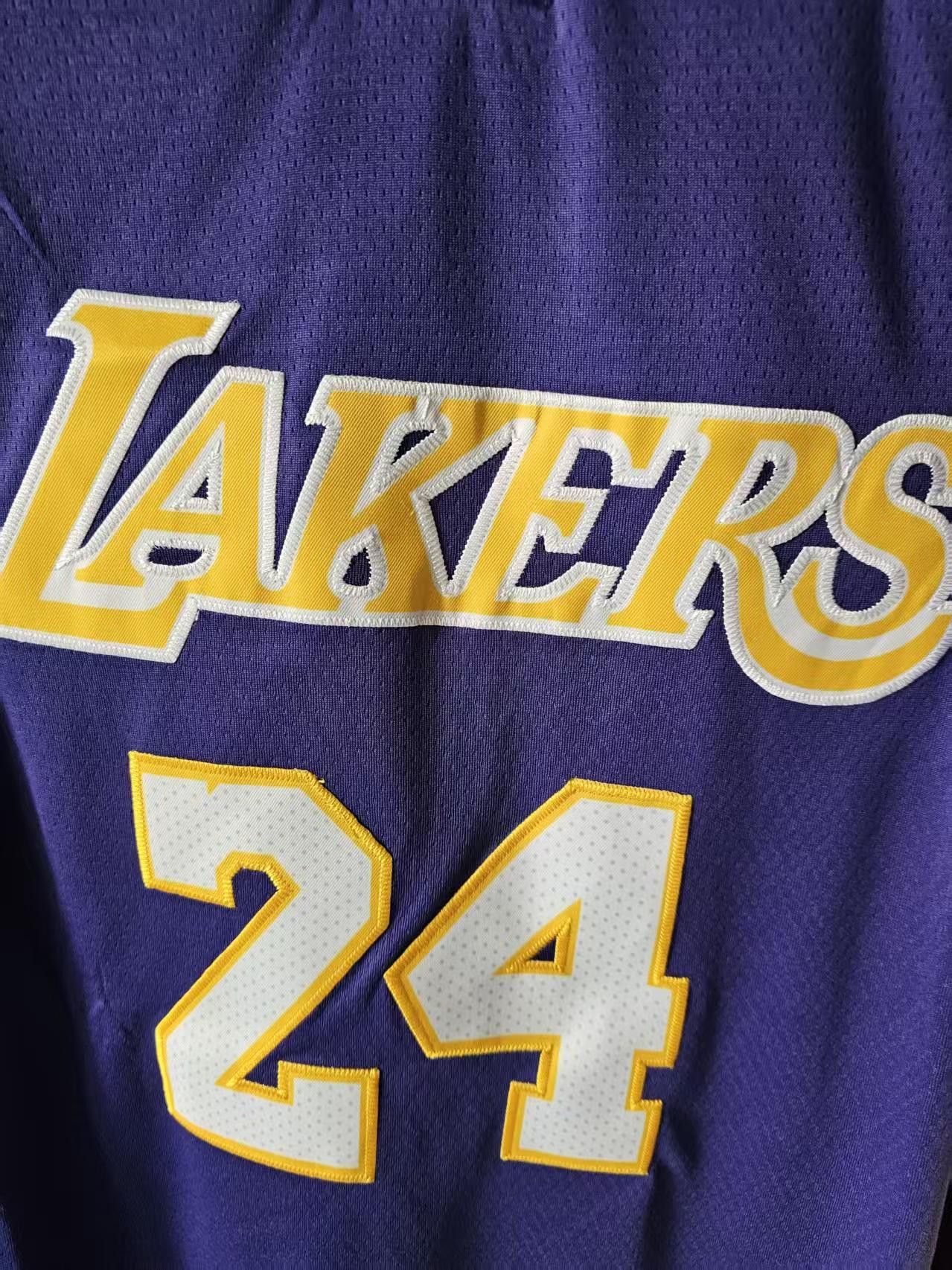 NBA Lakers #24 Kobe Bryant Jersey Purple Size US XL / EU 56 / 4 - 3 Thumbnail