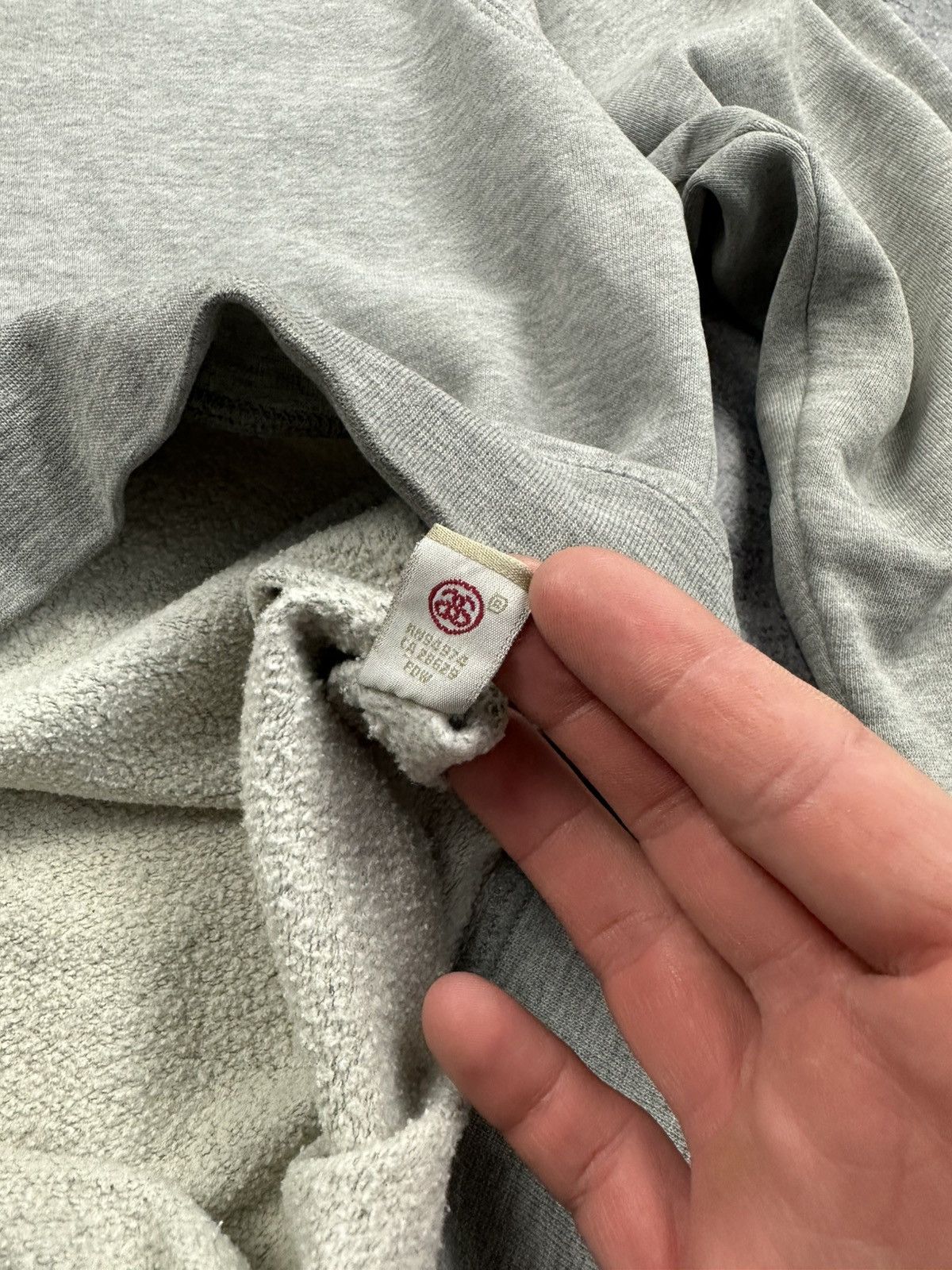 Stussy Vintage Stussy Sweatshirt Big Logo Rare Y2K Grey Pullover Size US M / EU 48-50 / 2 - 9 Thumbnail