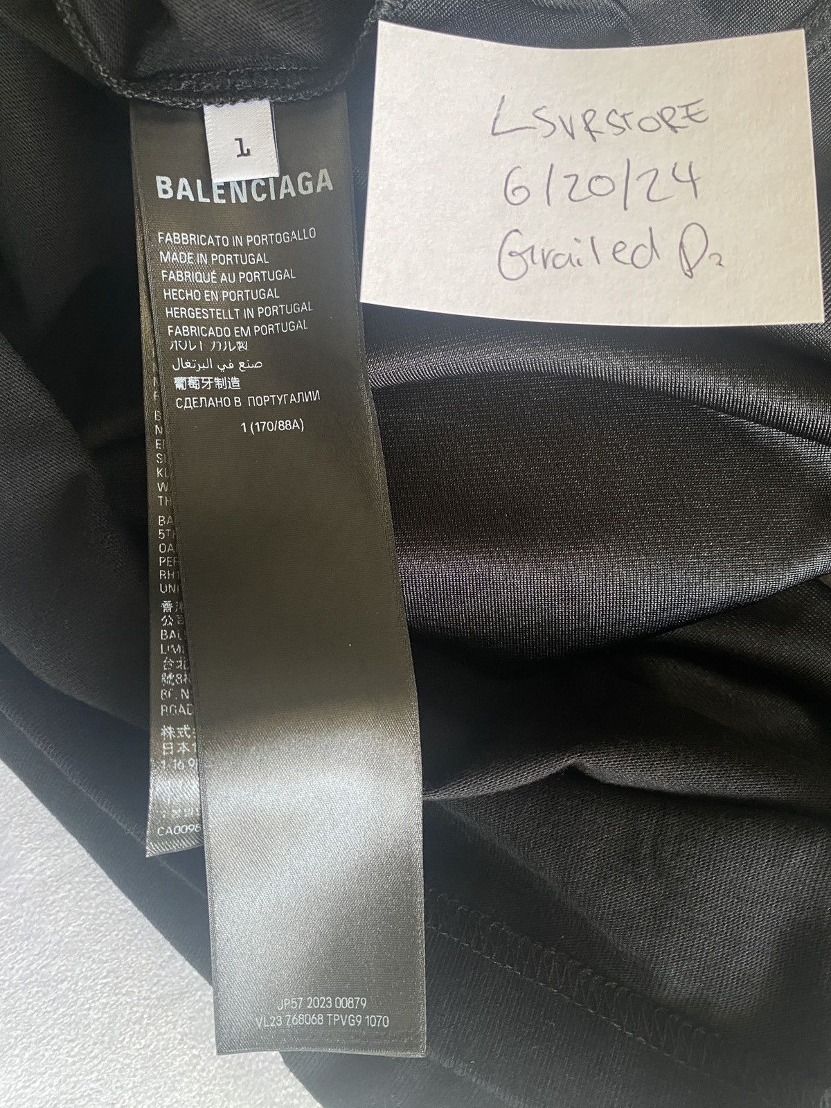 Balenciaga Balenciaga Unity Sports Panelled Half Jersey T Shirt size 1 Size US S / EU 44-46 / 1 - 9 Thumbnail