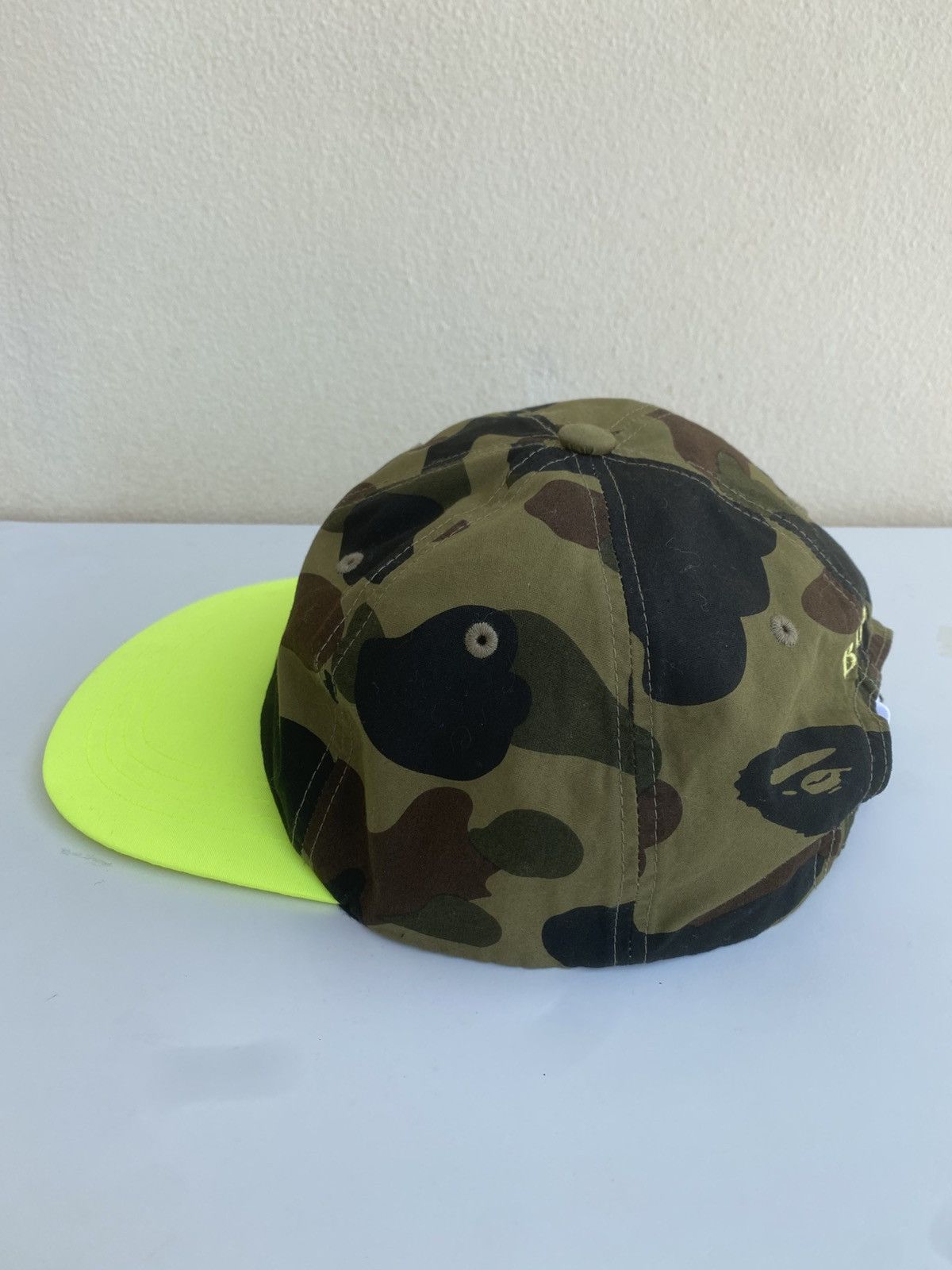 Bape Rare Bape 1st Camo Panel Green Cap/Hat Size ONE SIZE - 9 Thumbnail
