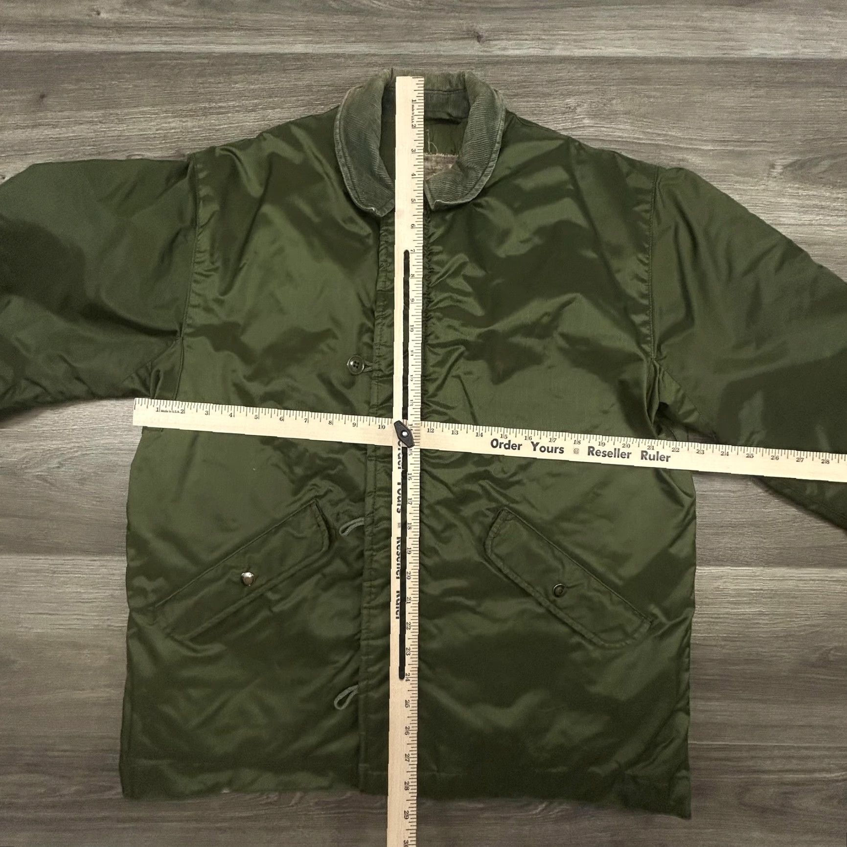 Alpha Industries VINTAGE Alpha Industries Jacket Military L Green Nylon Zip Size US L / EU 52-54 / 3 - 4 Thumbnail