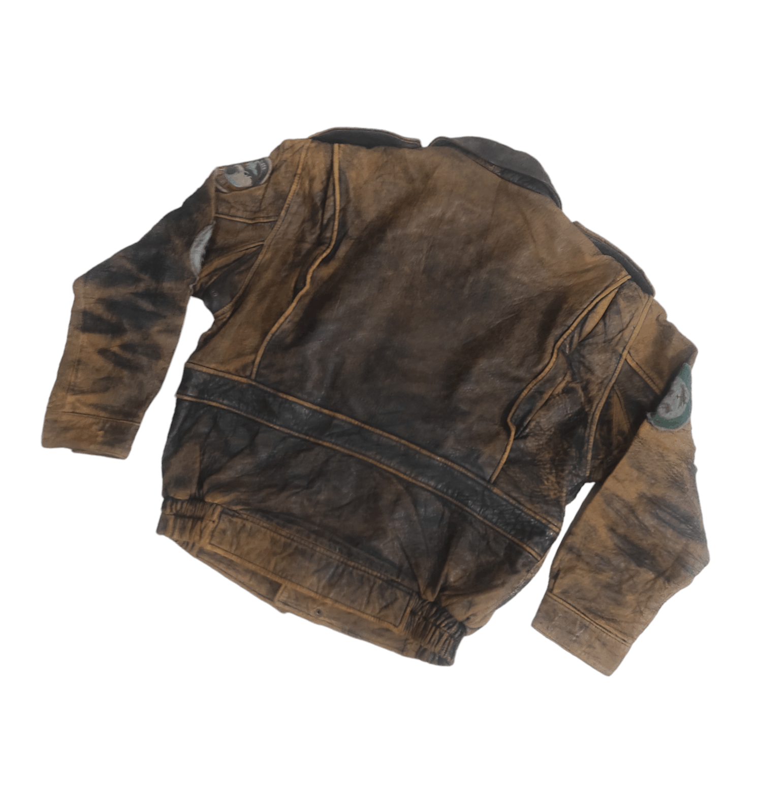 Japanese Brand Vintage A2 Flyer Leather Jacket Size US M / EU 48-50 / 2 - 7 Thumbnail