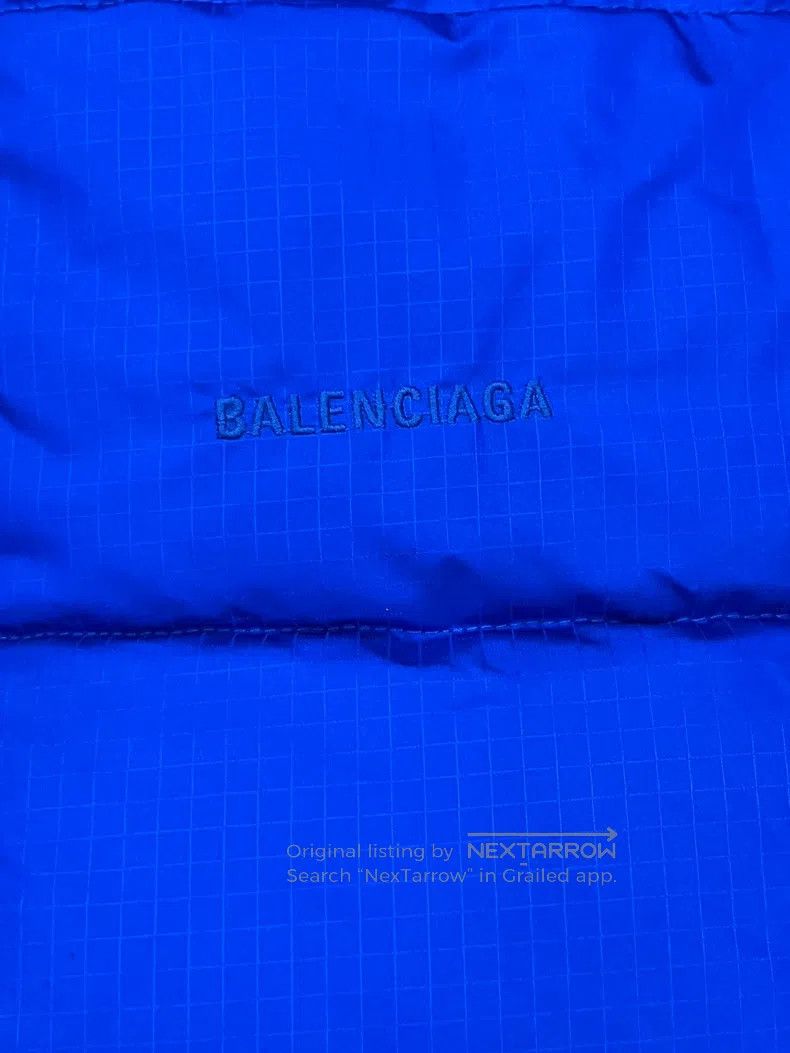 Balenciaga Balenciaga Solid Color Letter Printed Stand Collar Warm Lo Size US M / EU 48-50 / 2 - 3 Thumbnail