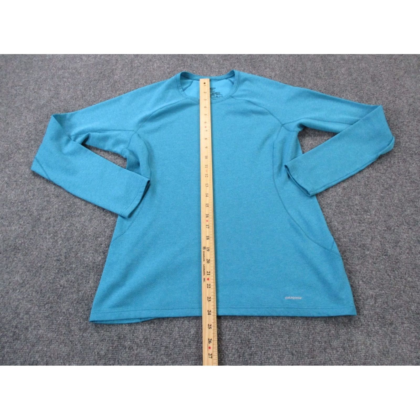 Patagonia Patagonia Shirt Womens M Blue Capilene 3 Midweight Base Layer Hiking Camping Shirt Womens M Blue Capilene 3 Midweight Base Layer Hiking Camping Size M / US 6-8 / IT 42-44 - 3 Thumbnail