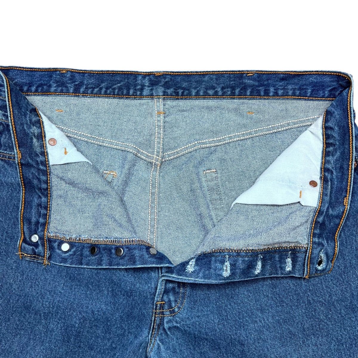 Levi's Vintage 90s Levi’s 501xx Button Fly Made In USA Denim Jeans Size US 38 / EU 54 - 4 Thumbnail
