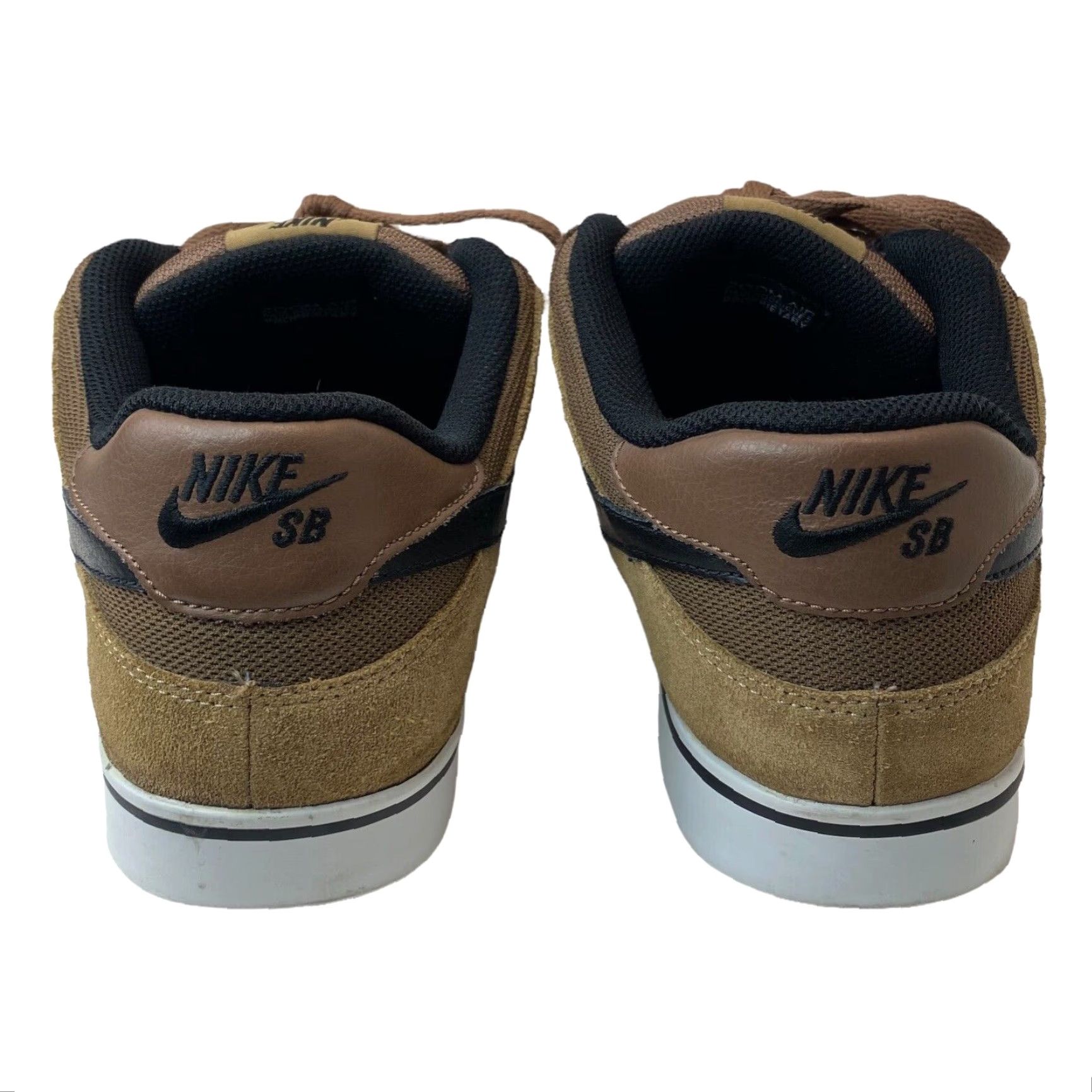 Nike VINTAGE Nike Zoom Air SB Paul Rodriguez 2.5 Sneakers Adult 11.5 Medium Brown Suede Skateboarding Mens Size US 11 / EU 44 - 5 Thumbnail