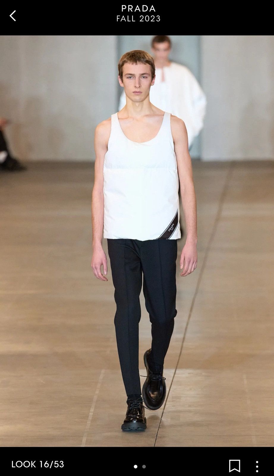 Prada × Raf Simons Prada F/W 2023 by Raf Simons padded goose down vest pillow Size US L / EU 52-54 / 3 - 2 Thumbnail