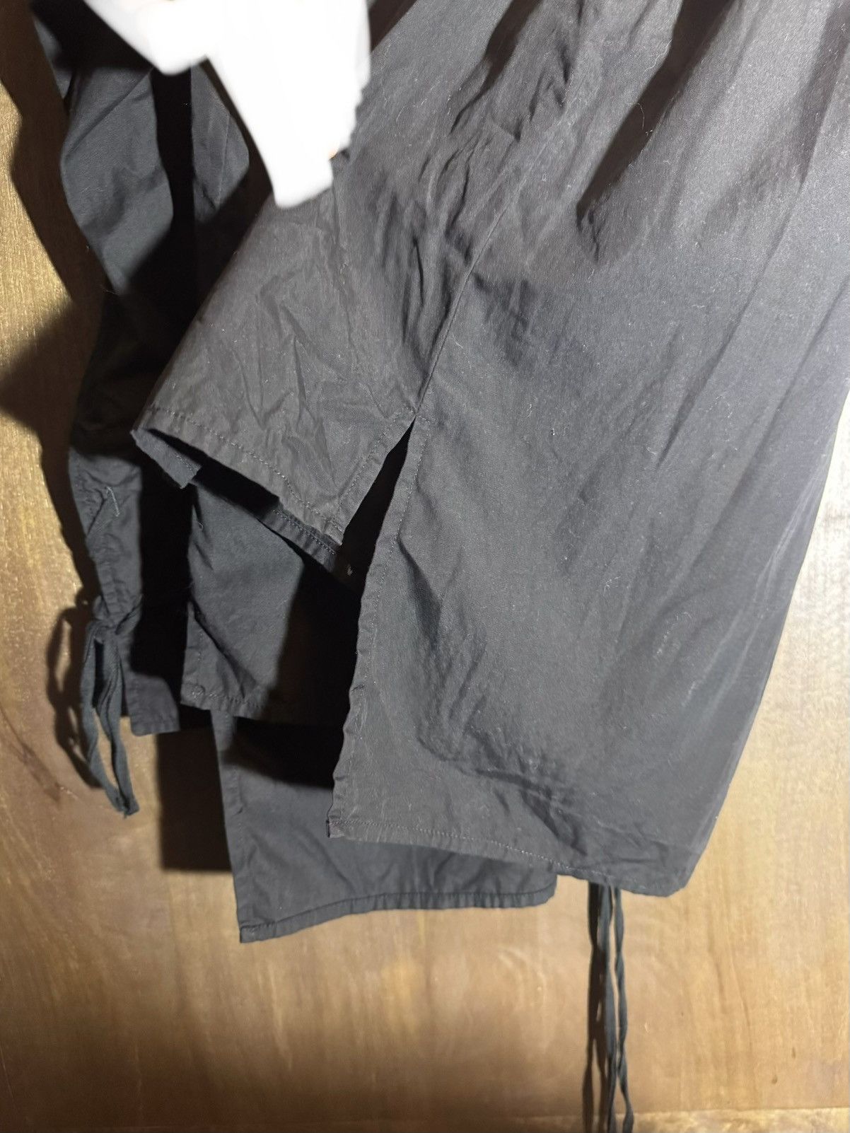 Ann Demeulemeester ann demeulemeester vintage black cotton shirt dress 40 Size M / US 6-8 / IT 42-44 - 8 Thumbnail