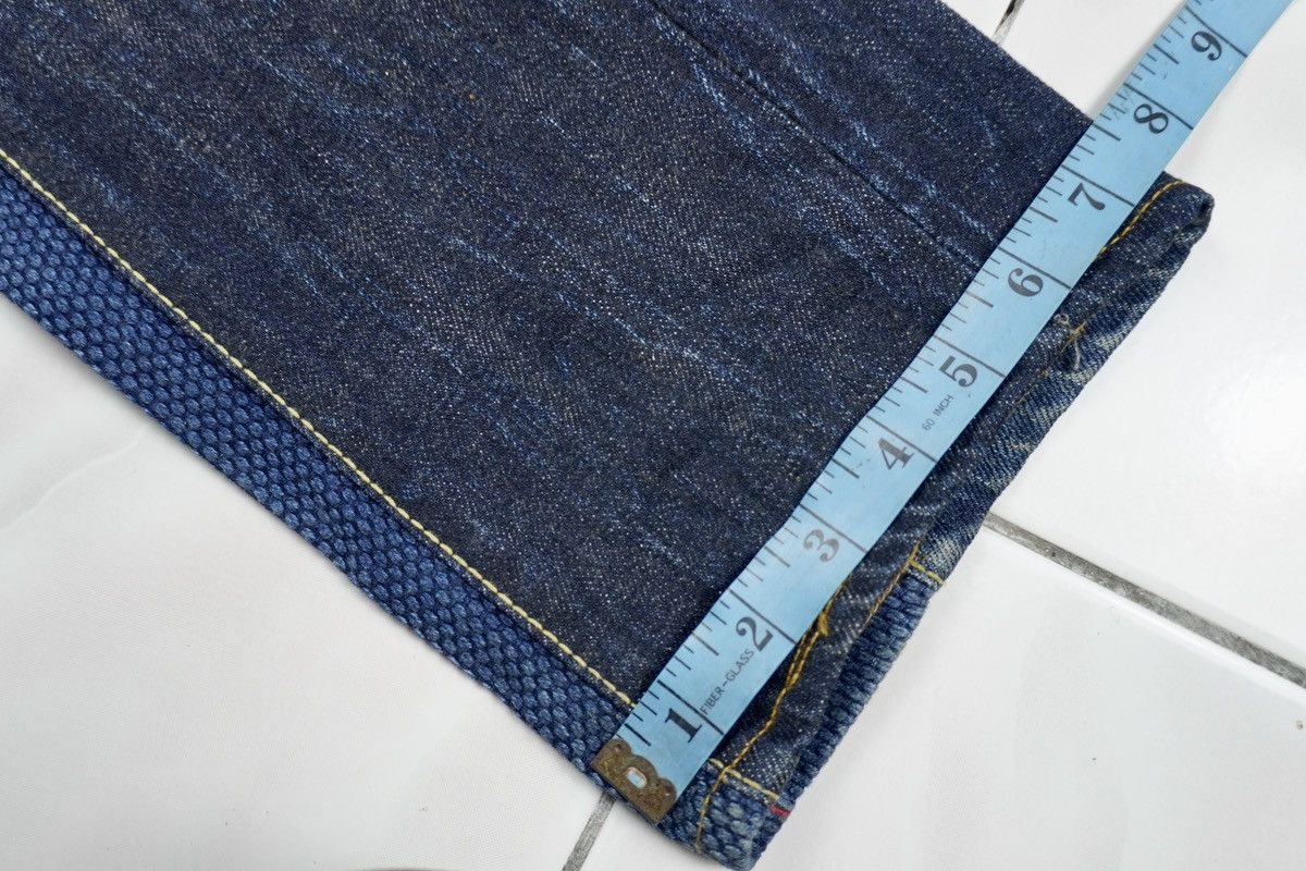 Japanese Brand Tasuki Jeans Repair. Co reconstruct blue denim selvedge Size US 28 / EU 44 - 23 Thumbnail