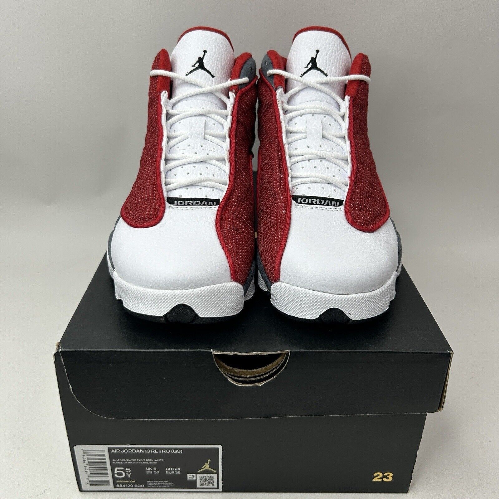 Nike Nike Air Jordan 13 Retro GS “Red Flint” 2023 Size US 7 / IT 37 - 2 Thumbnail