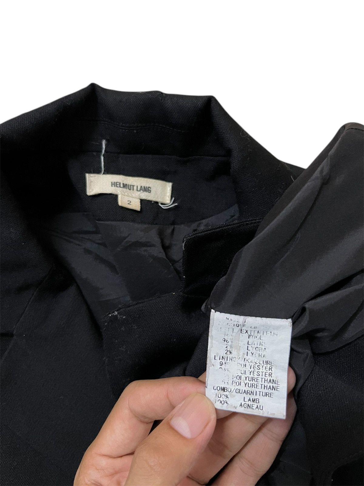 Helmut Lang × Japanese Brand × Vintage Helmut Lang Vest Size US S / EU 44-46 / 1 - 9 Thumbnail