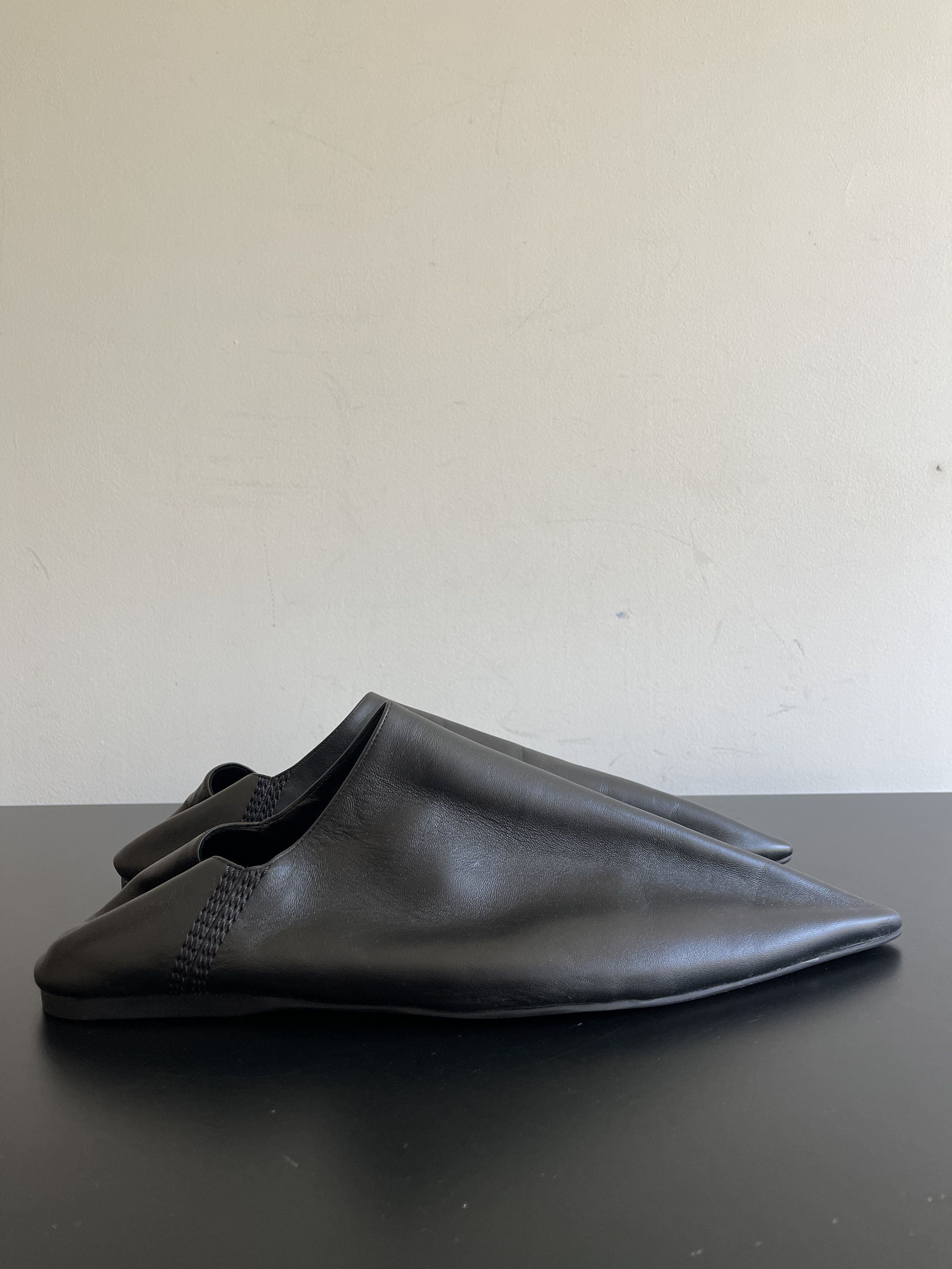 BALENCIAGA ローファー BALENCIAGA - BALENCIAGA スムースカーフスキン ローファーの