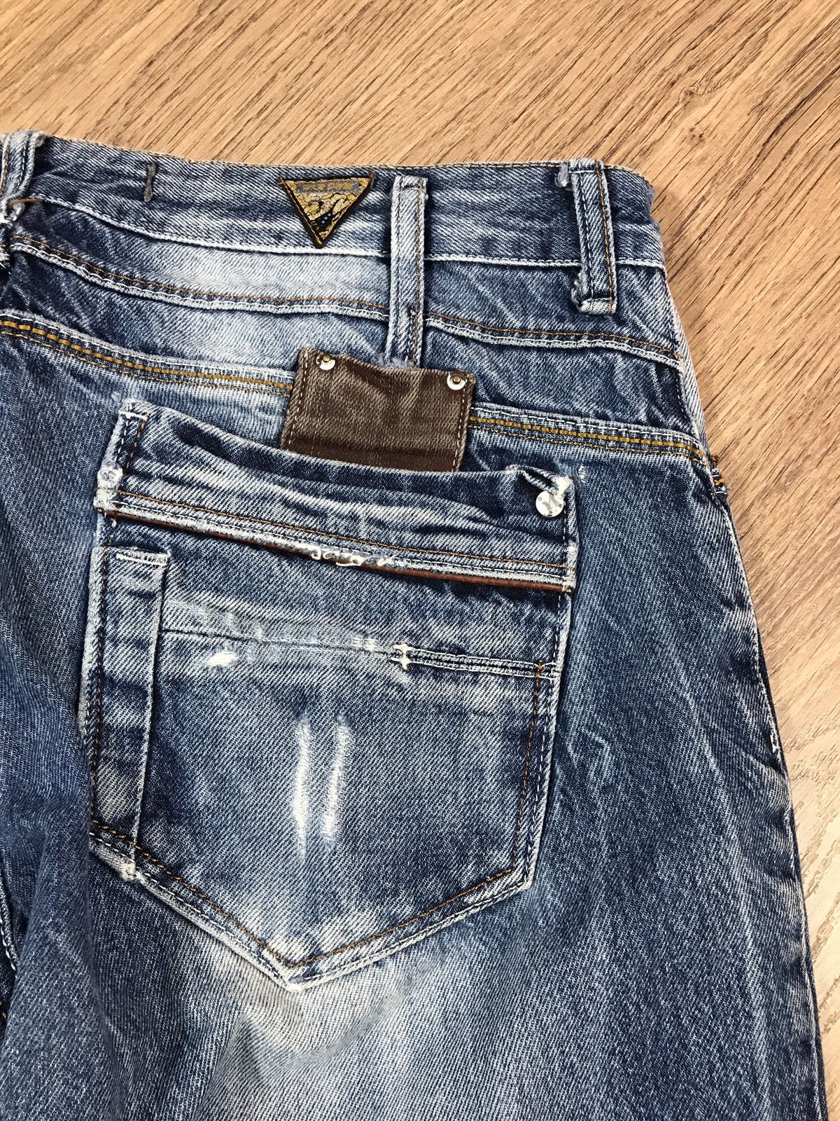 Japanese Brand × Vintage Vintage Distressed Denim Pants Size US 33 - 14 Thumbnail