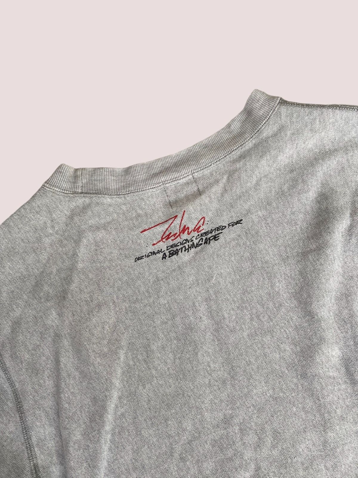 Bape × Futura Bape x Futura Grey Sweatshirt 2000 OG Nigo Rare Size US XS / EU 42 / 0 - 4 Thumbnail