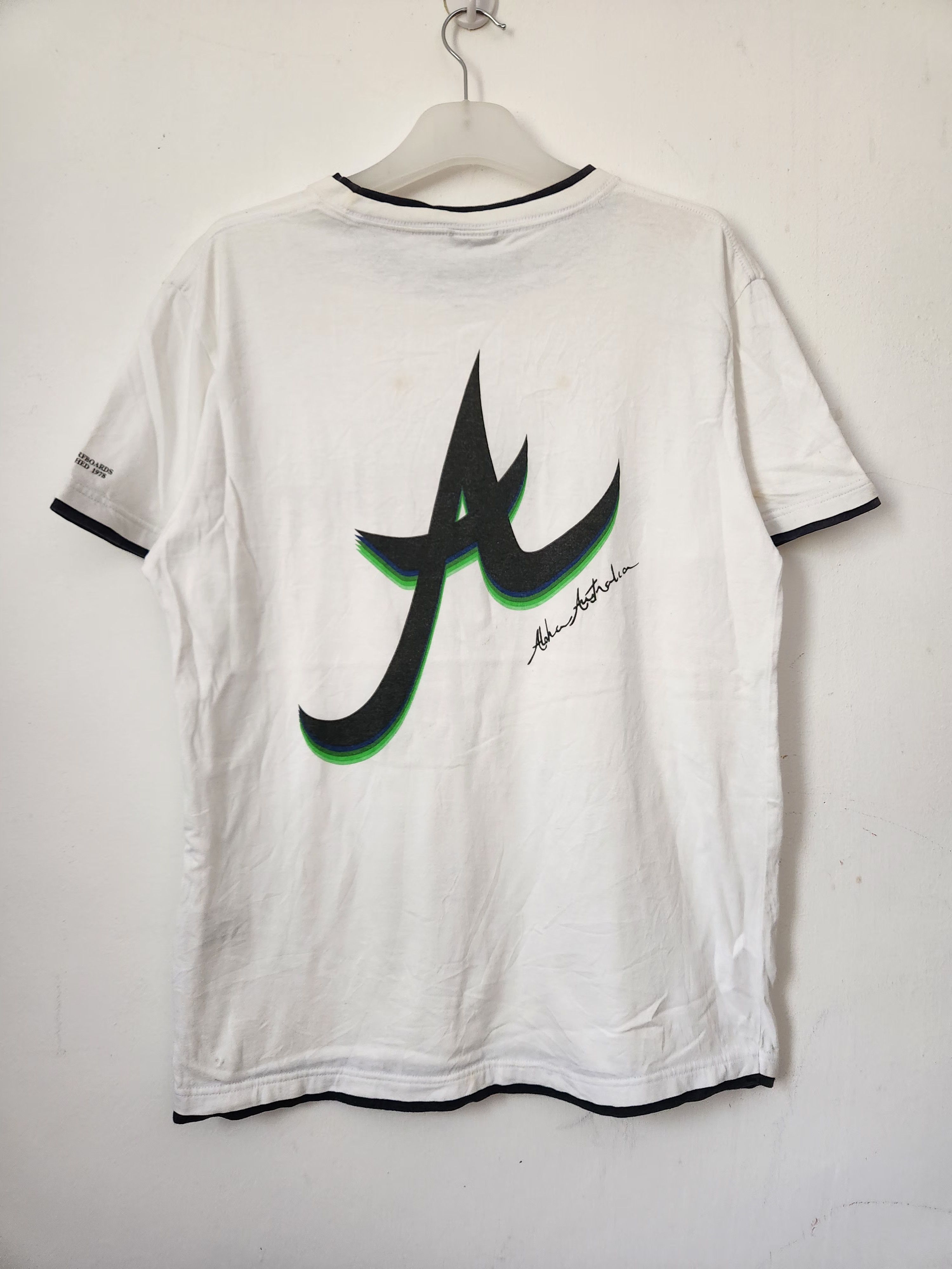 Vintage Aloha Surfboards Vintage White Tee Size US M / EU 48-50 / 2 - 1 Thumbnail