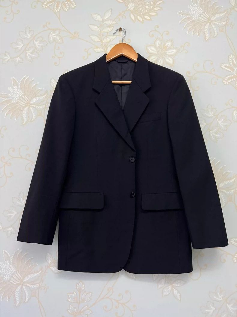 Yohji Yamamoto Yohji Yamamoto size os Dark check blazer 2504-Nextarrow Size 36R - 2 Thumbnail