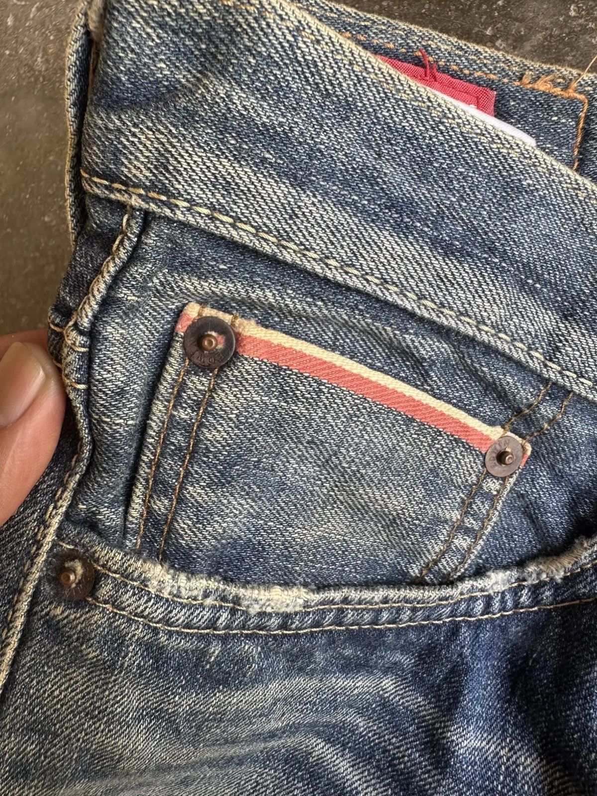 Vintage SEND OFFER🍁VINTAGE EDWIN JEANS REDLINE/SELVEDGE DENIM PANTS Size US 30 / EU 46 - 8 Thumbnail