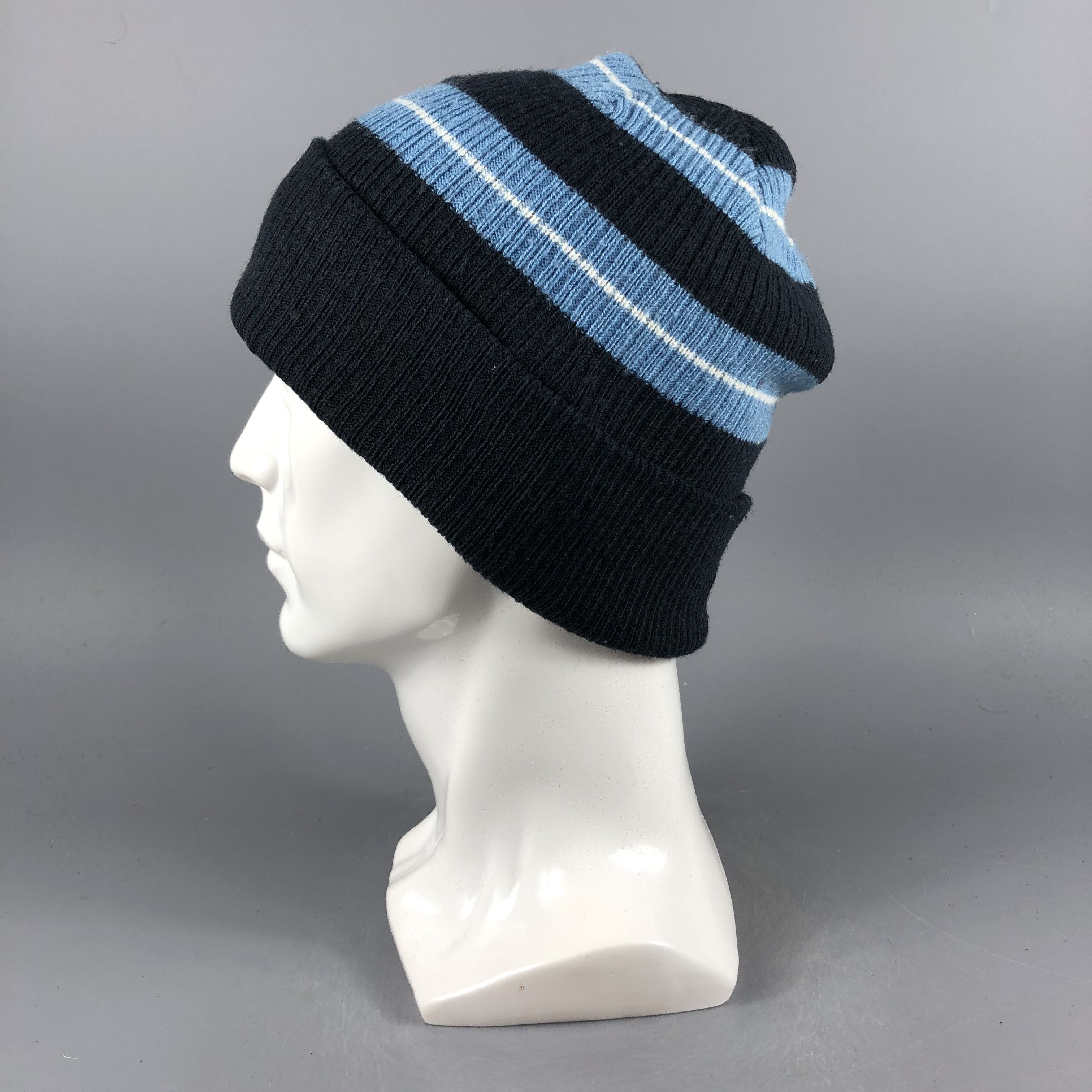 Asics × Vintage Asics Stripe Beanie Snow Hat Snow Cap -D1050 Size ONE SIZE - 2 Thumbnail