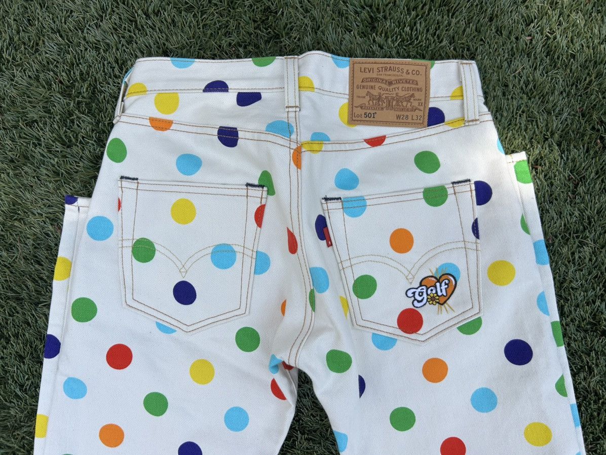 Golf Wang × Golf le Fleur × Levi's Golf Wang x Levis 2020 Size US 28 / EU 44 - 1 Thumbnail