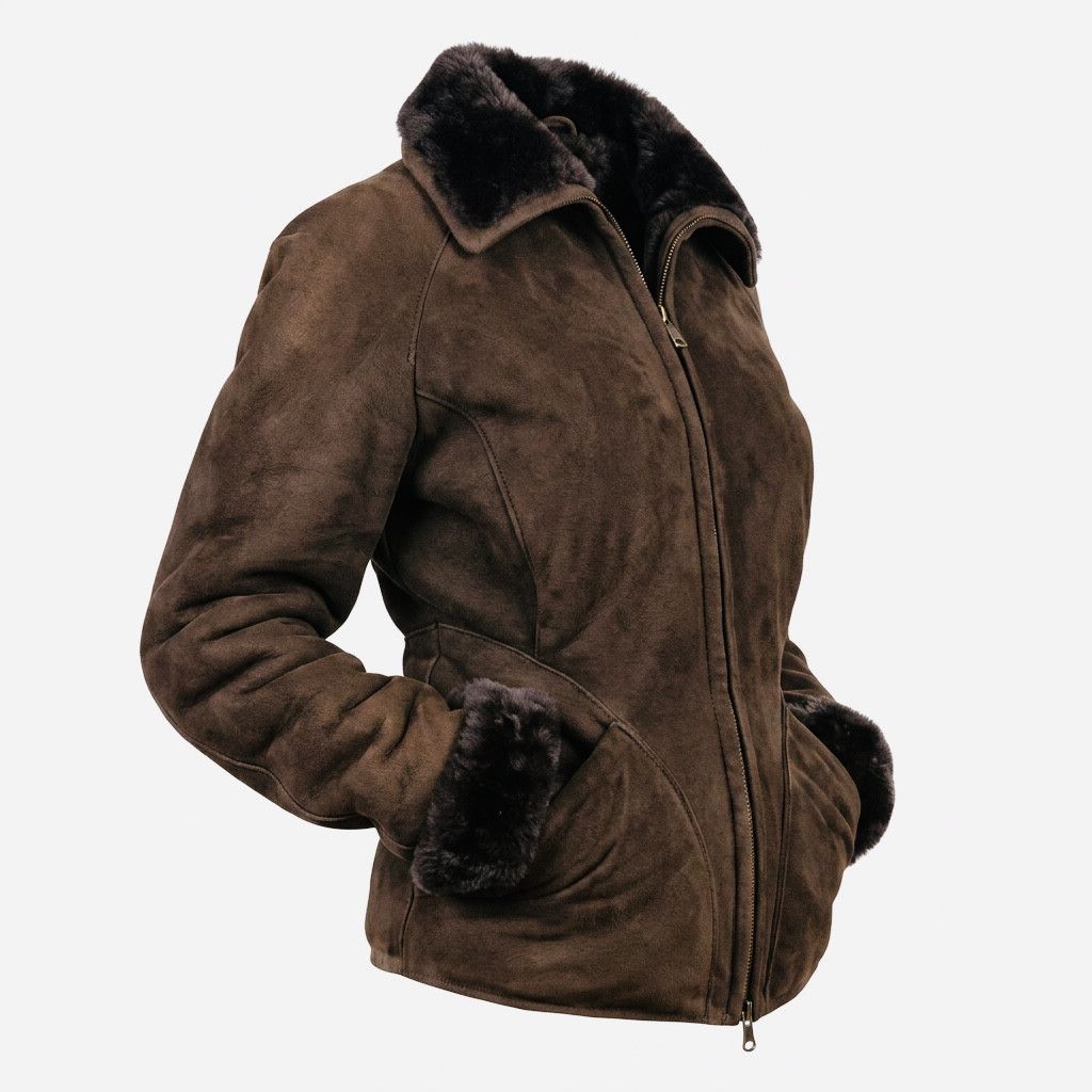 Thierry Mugler Thierry Mugler Original Blue Tag 100% Lamb Shearling Jacket Size S / US 4 / IT 40 - 4 Thumbnail