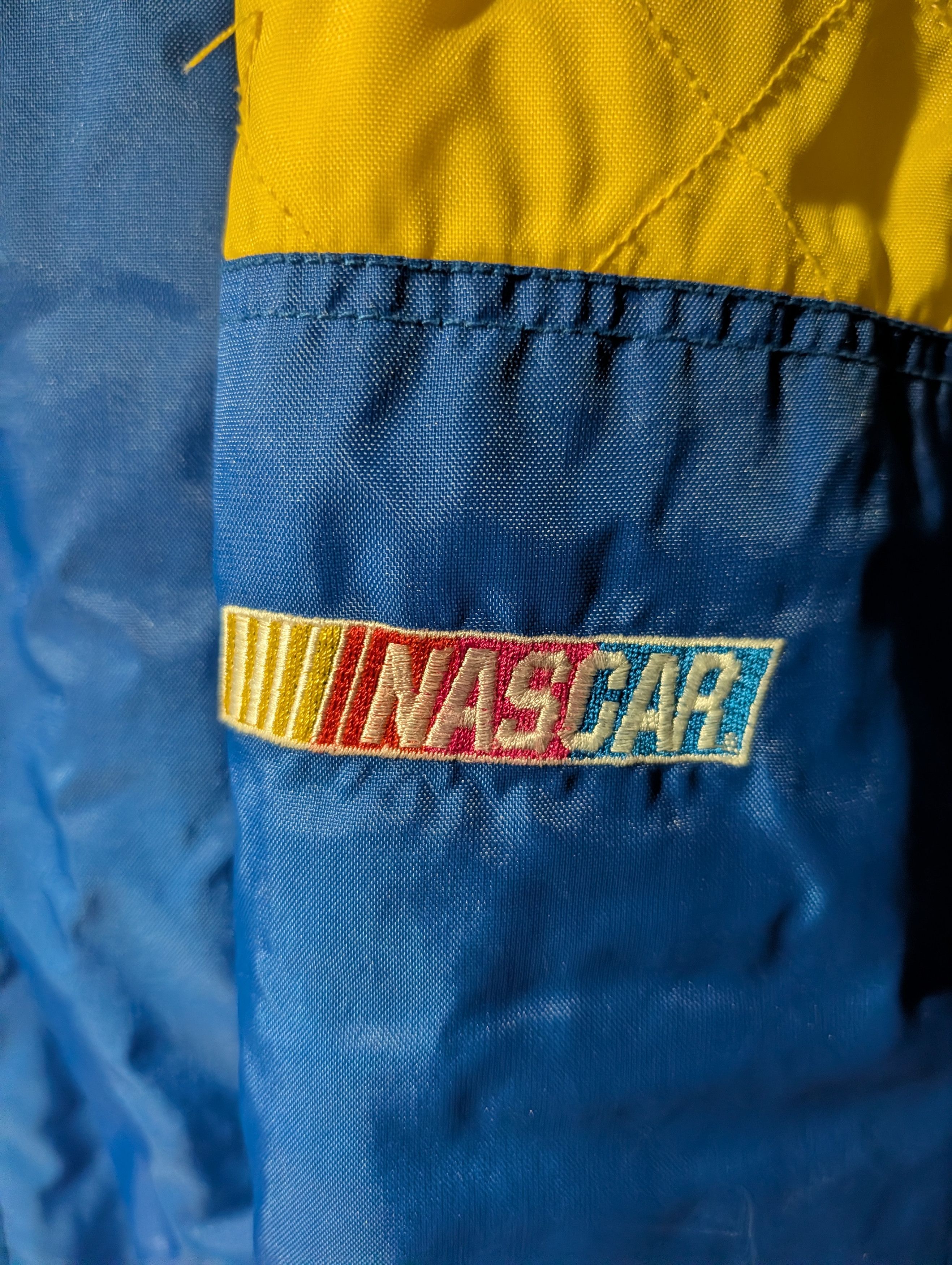 NASCAR Vintage 90s Jeff Gordan Dupont Racing Nascar Nutmeg Jacket Size US XL / EU 56 / 4 - 4 Thumbnail